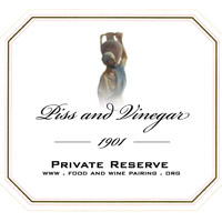 Wine Tasting Bottle Label